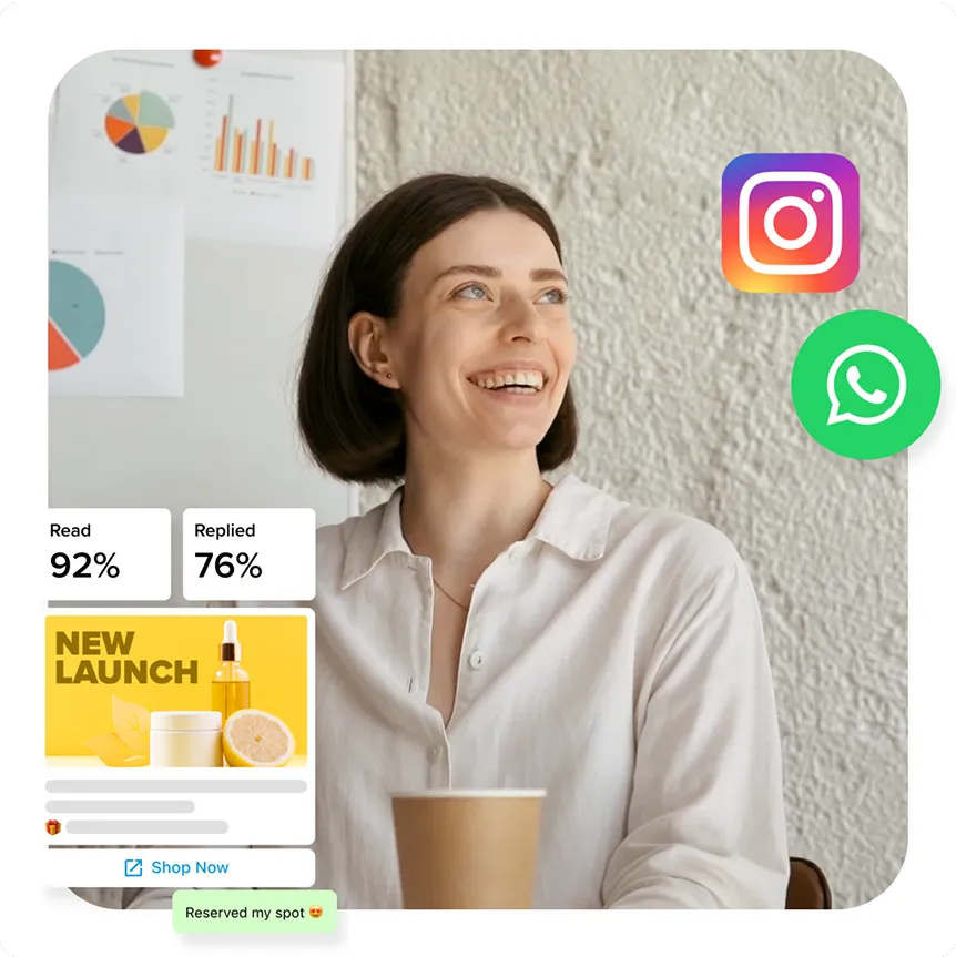 Automated WhatsApp reply and qualification dashboard